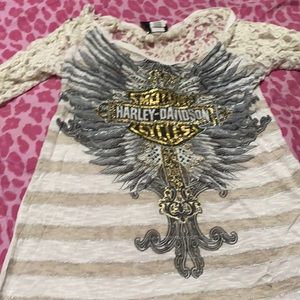 Harley Davidson bling tee